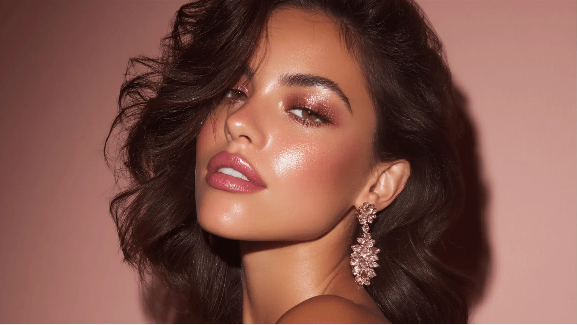 Glamorous Makeup result at Classic Beauty and Hair Launceston